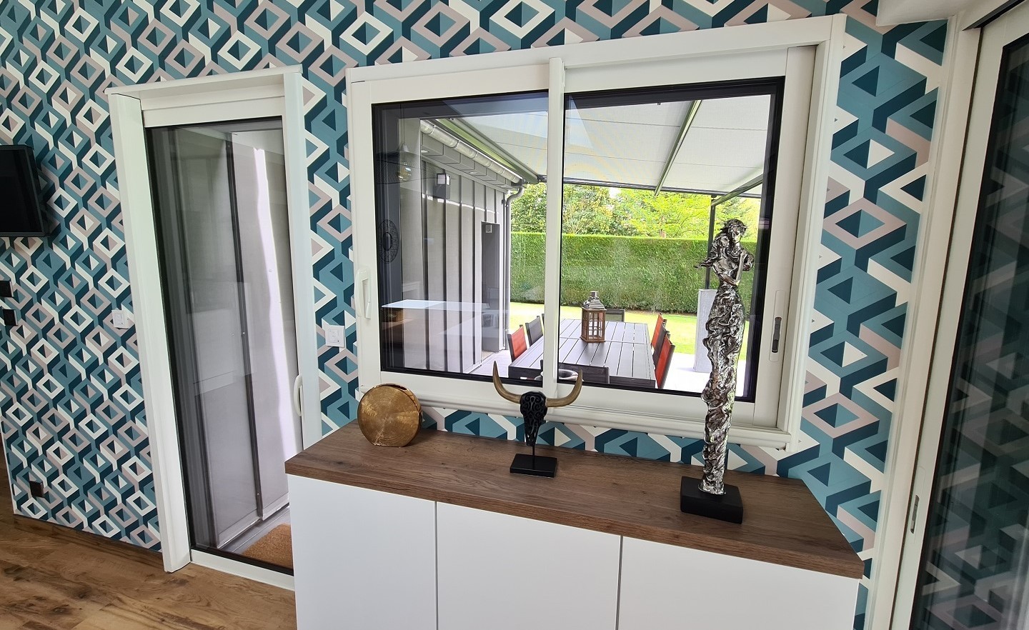 Coulissant à galandage